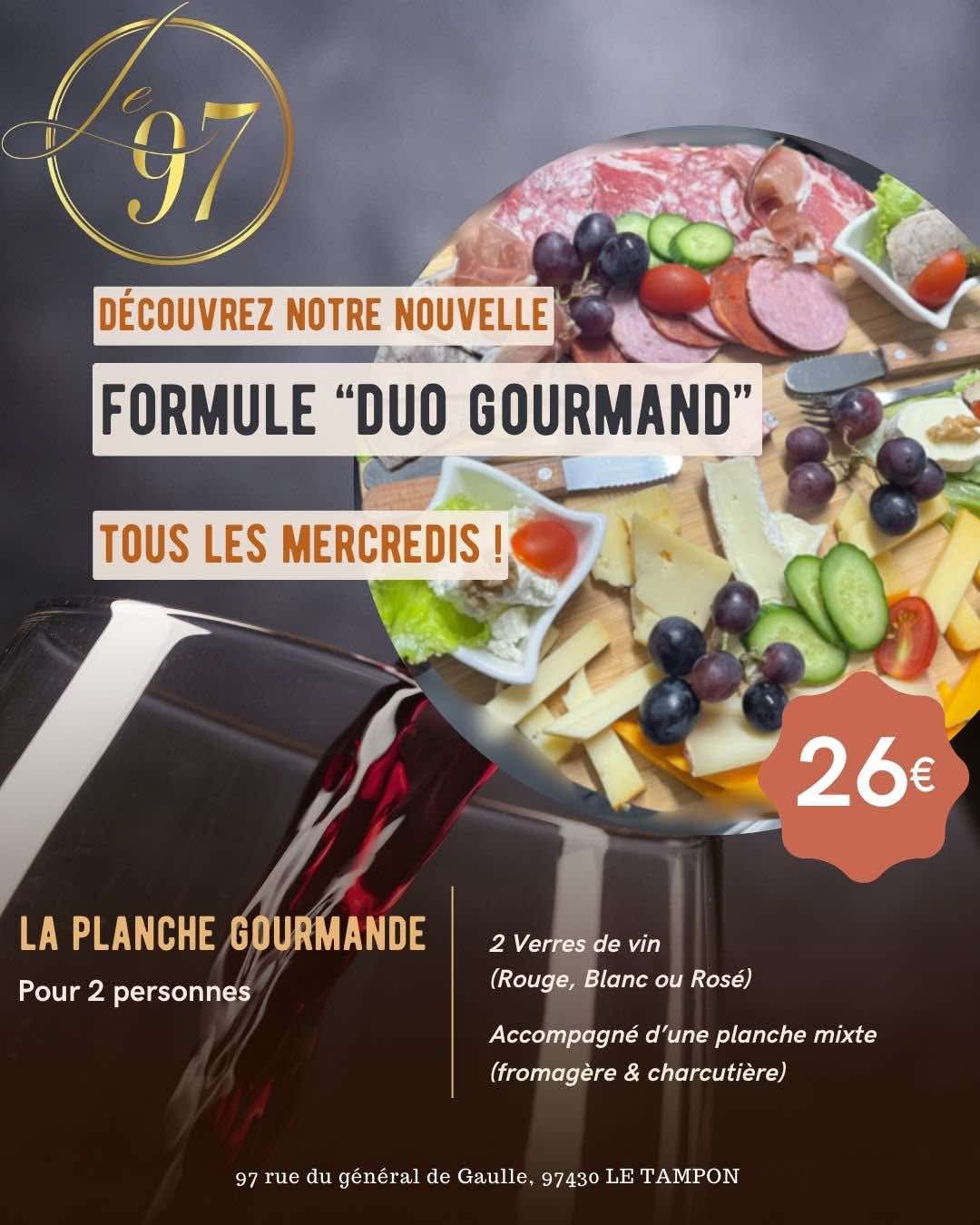 Formule duo Gourmand 